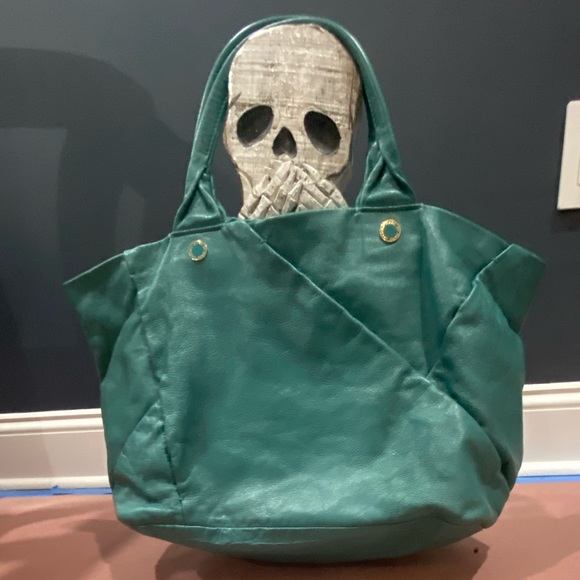 Marc By Marc Jacobs Handbags - Marc by Marc Jacobs Green Leather Tote